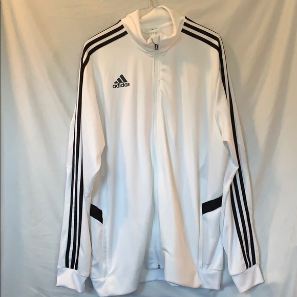 adidas Other - Adidas white track jacket